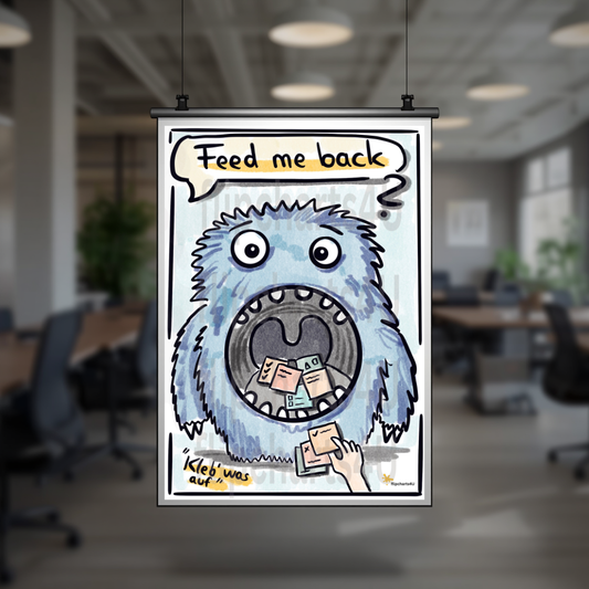 Flipchart "Feedback-Monster"