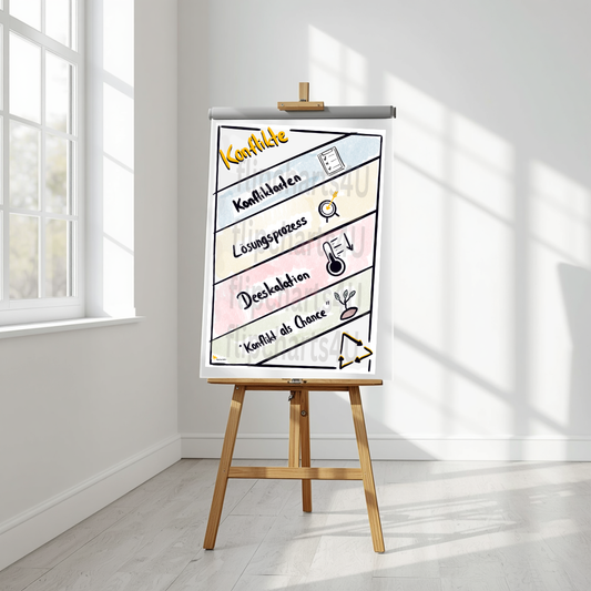 Flipchart "Konfliktmanagement" inkl. Merkblatt