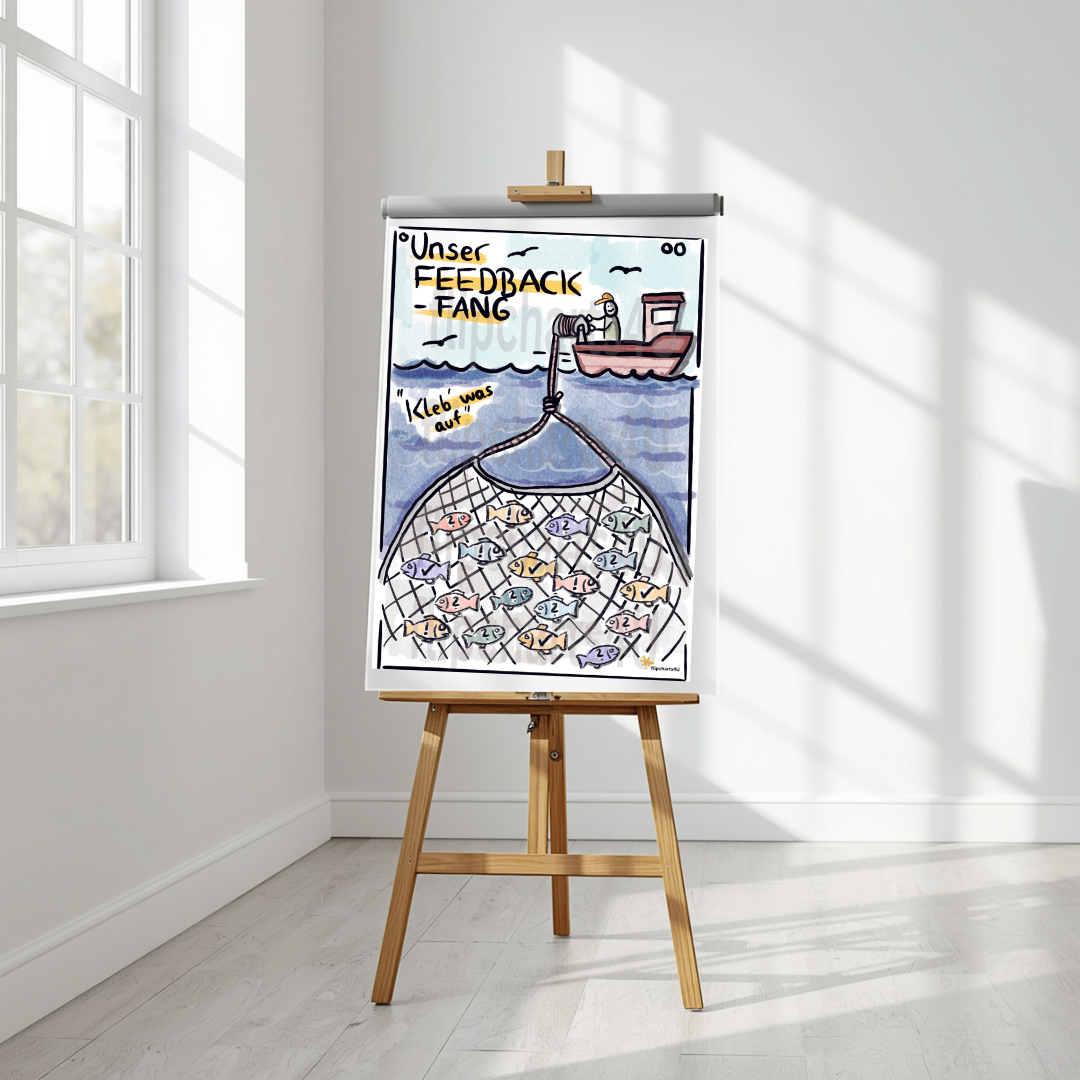 Flipchart "Feedback-Fangnetz"