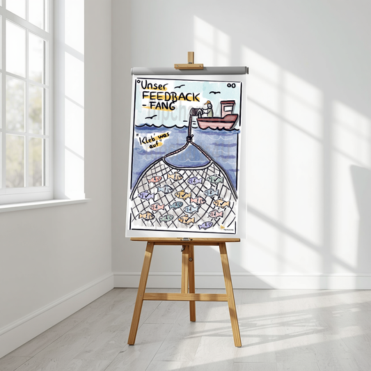 Flipchart "Feedback-Fangnetz"