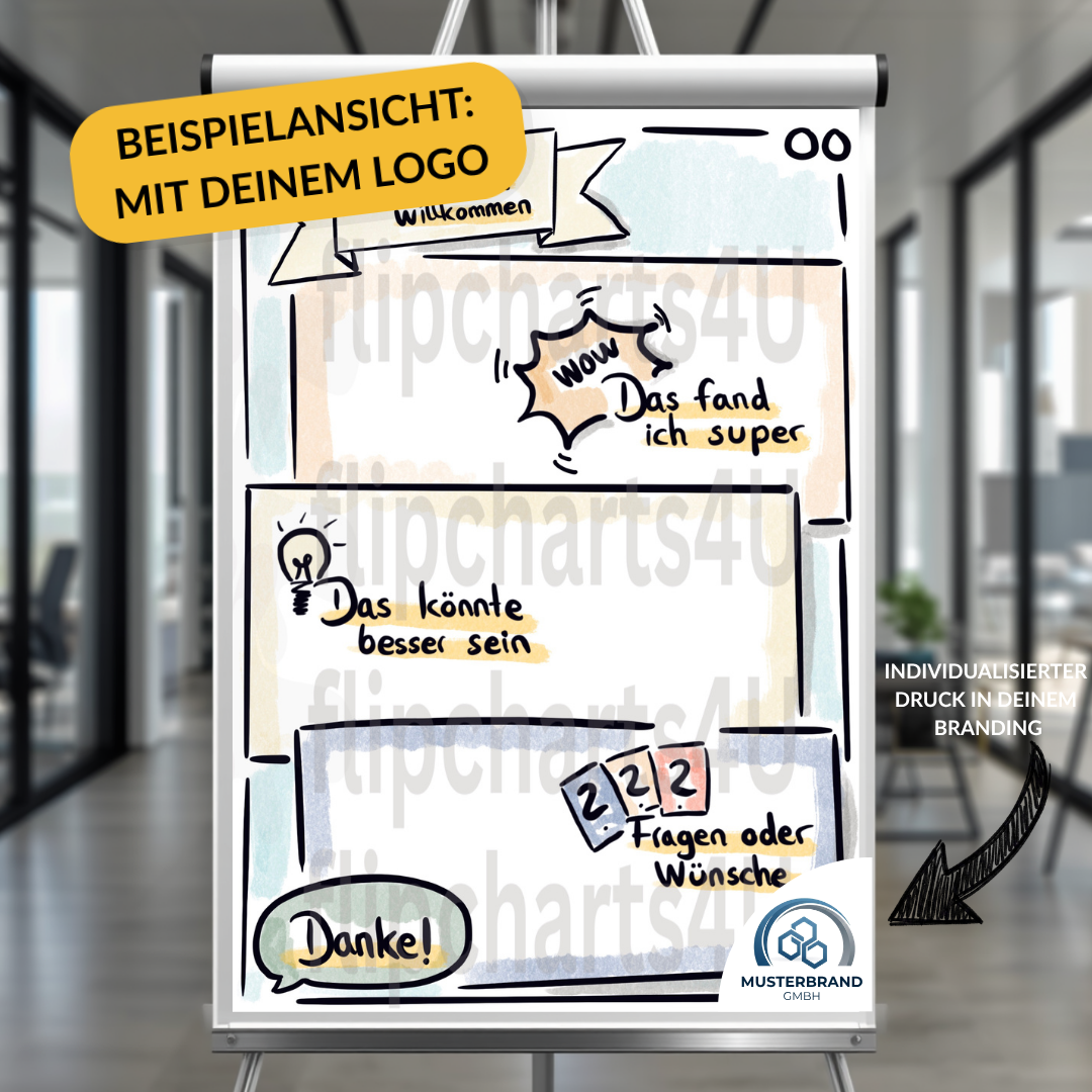 Flipchart "Feedback zum Workshop"