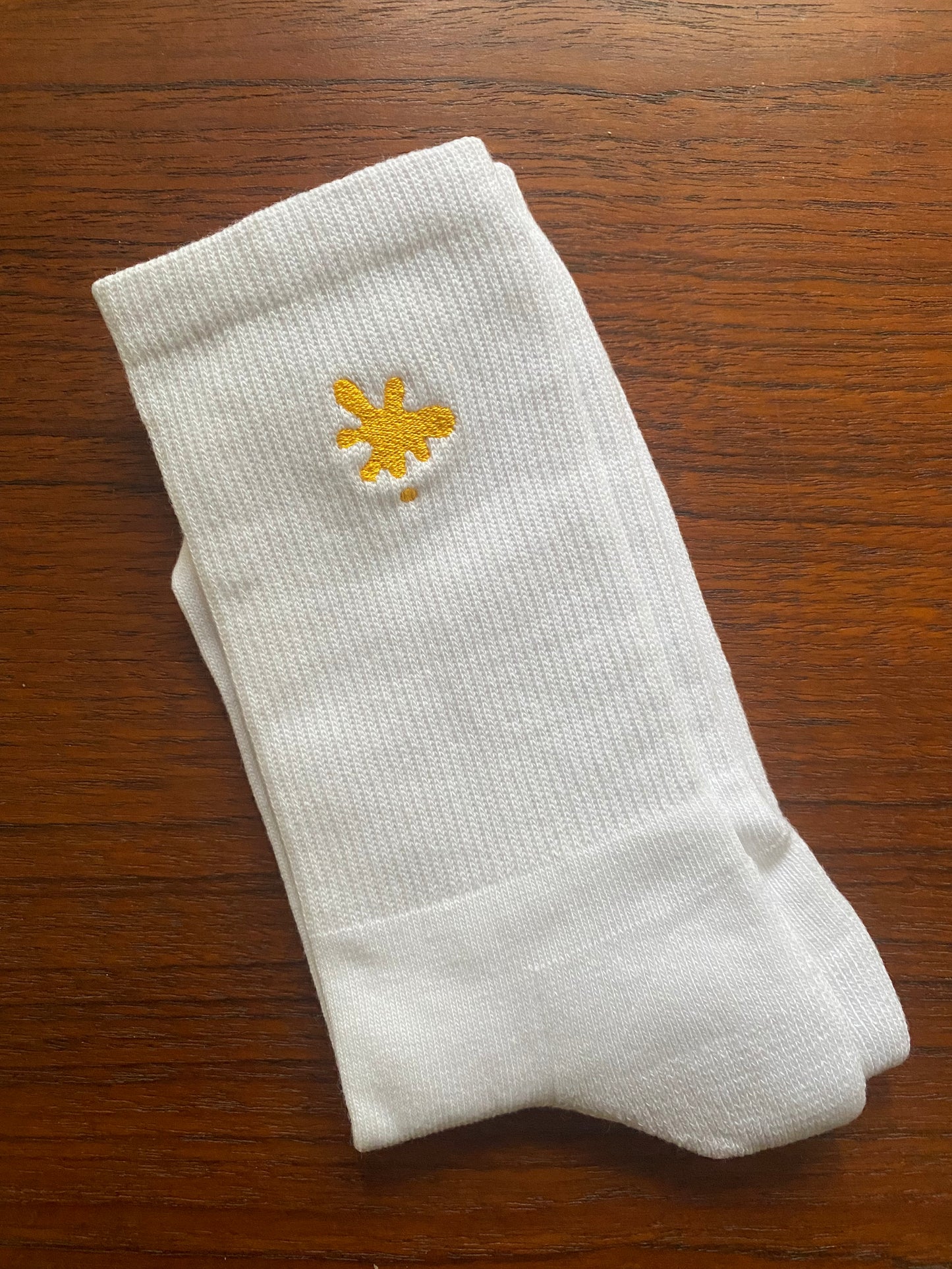 Weiße Tennissocken von flipcharts4U – Unisex, bequem & stylisch