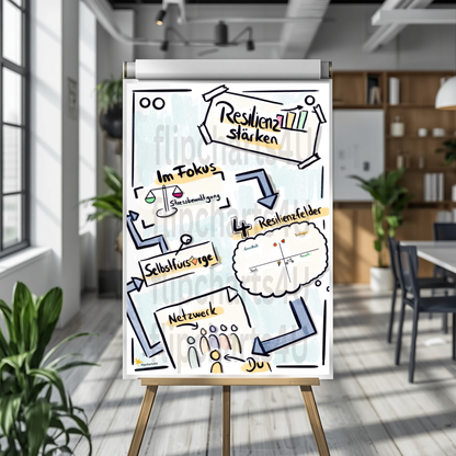 Flipchart „Resilienz“ inkl. Merkblatt