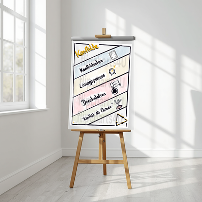 Flipchart "Konfliktmanagement" inkl. Merkblatt