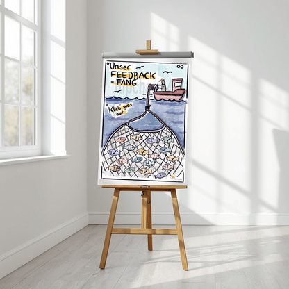 Flipchart "Feedback-Fangnetz"