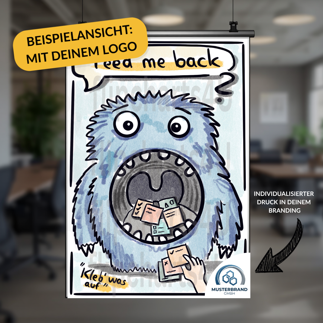 Flipchart "Feedback-Monster"