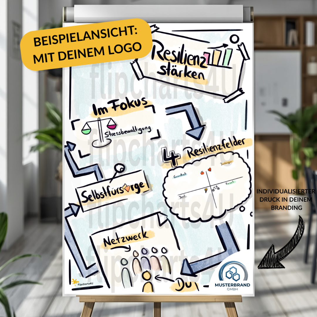 Flipchart „Resilienz“ inkl. Merkblatt