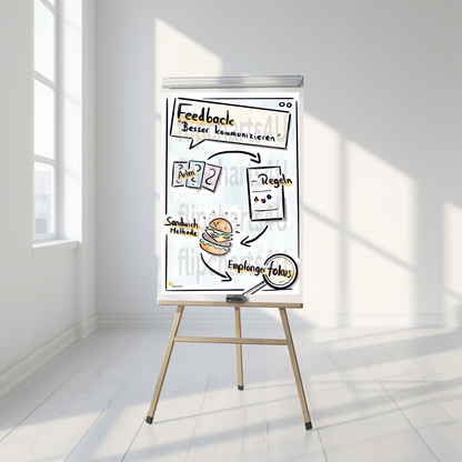 Flipchart „Feedback” inkl. Merkblatt