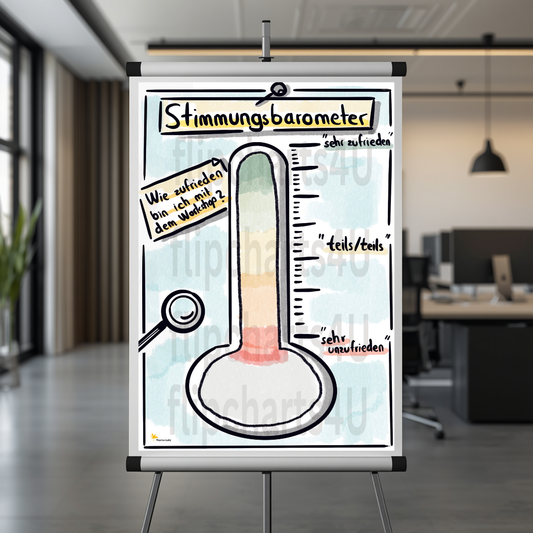Flipchart "Stimmungsbarometer“