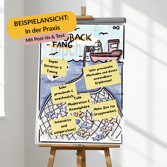 Flipchart "Feedback-Fangnetz"