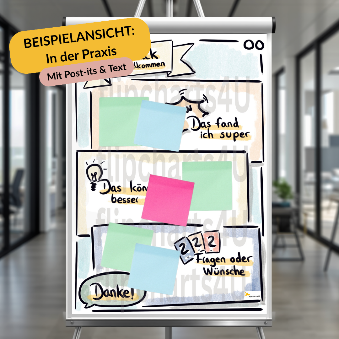 Flipchart "Feedback zum Workshop"