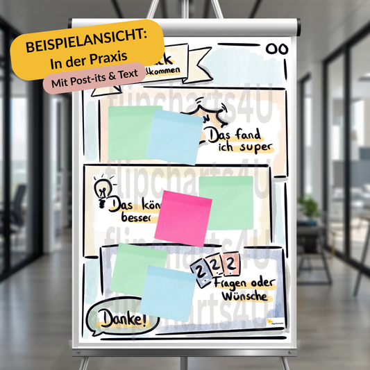Flipchart "Feedback zum Workshop"