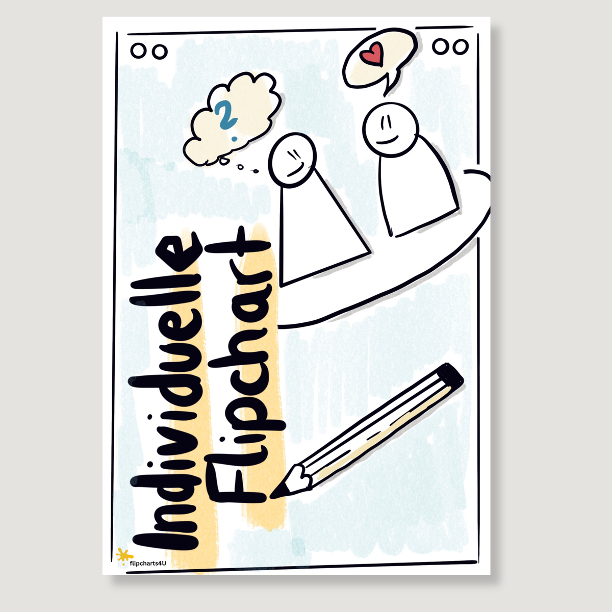 Individuelle Flipchart (digital & gedruckt)