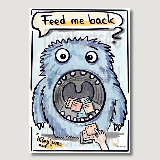 Flipchart "Feedback-Monster"