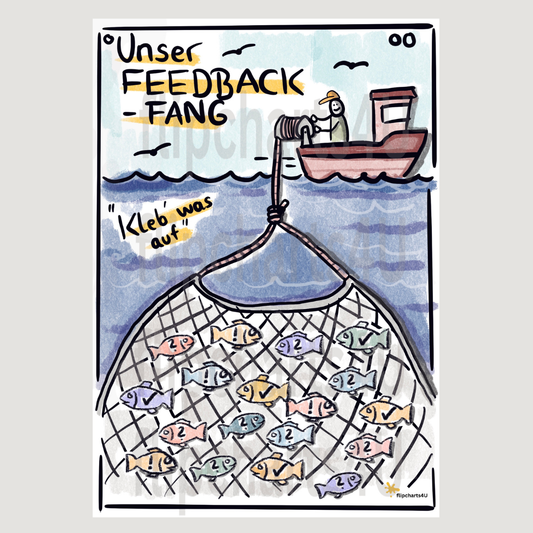 Flipchart "Feedback-Fangnetz"