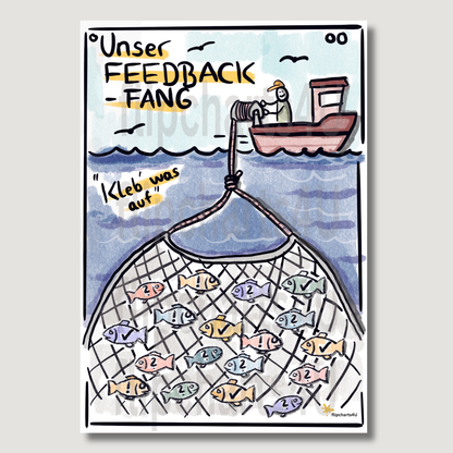 Flipchart "Feedback-Fangnetz"