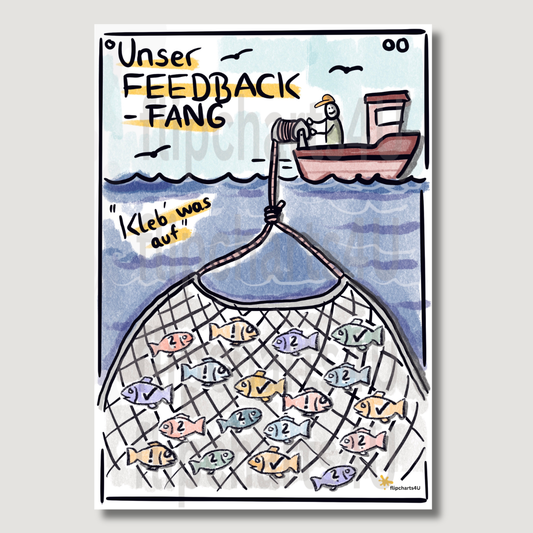 Flipchart "Feedback-Fangnetz"