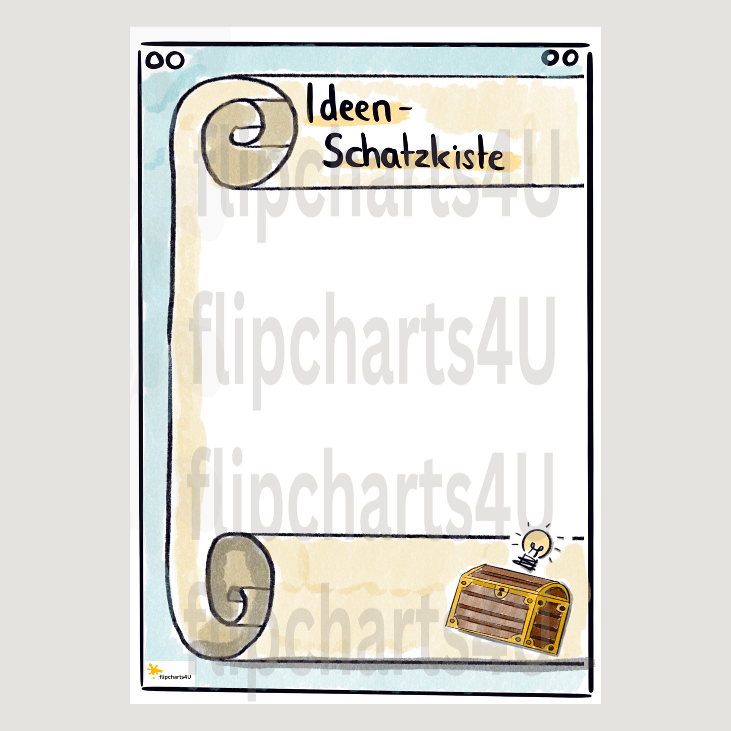 Flipchart "Ideenschatzkiste“