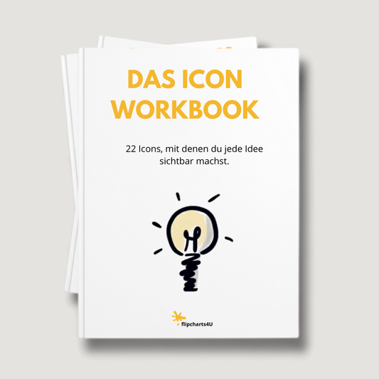 Icon Workbook - 22 Icons, die dein Flipchart sofort besser machen
