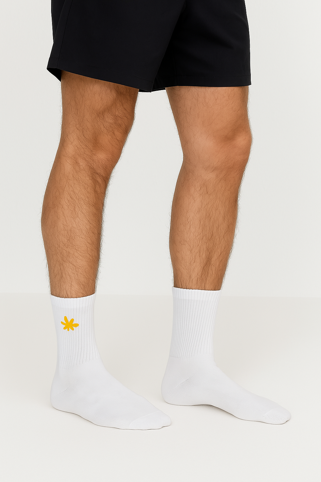 Weiße Tennissocken von flipcharts4U – Unisex, bequem & stylisch