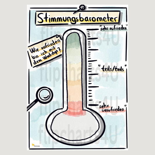 Flipchart "Stimmungsbarometer“