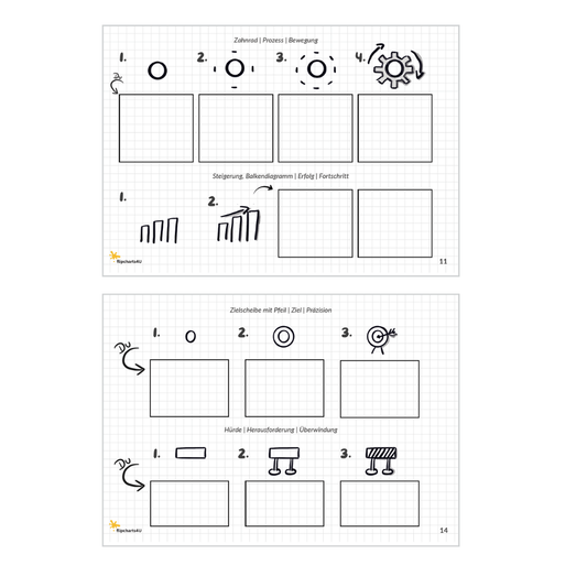 Icon Workbook - 22 Icons, die dein Flipchart sofort besser machen